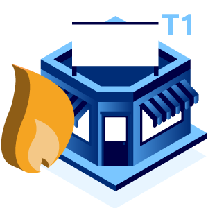 contrat de gaz T1 pour un local commercial